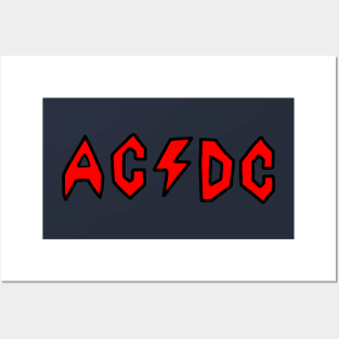 Butt-Head AC/DC - Red Posters and Art